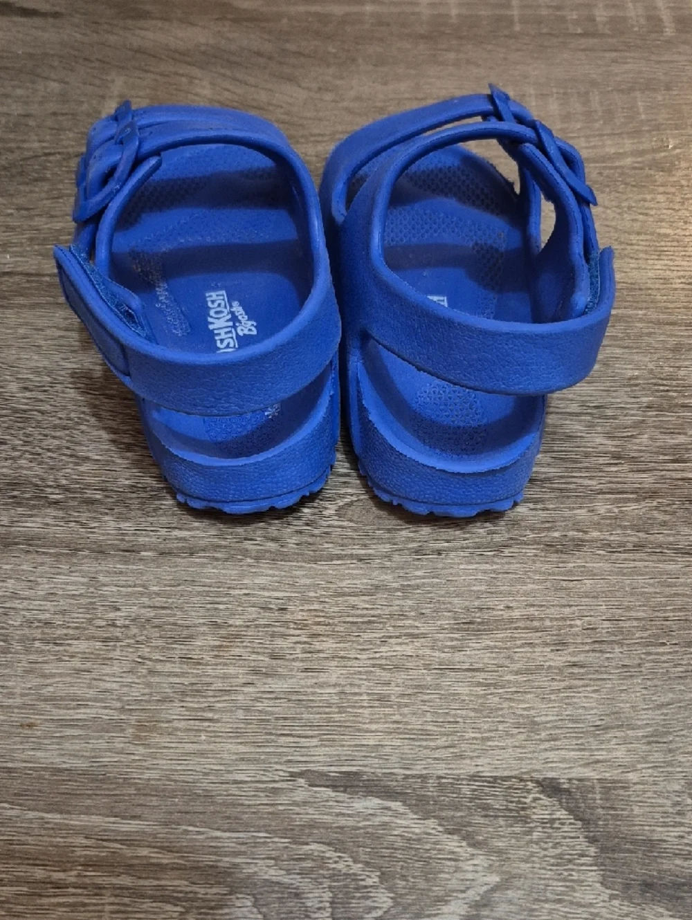 OshKosh B'gosh Royal Blue Double-Strap Kids Sandals